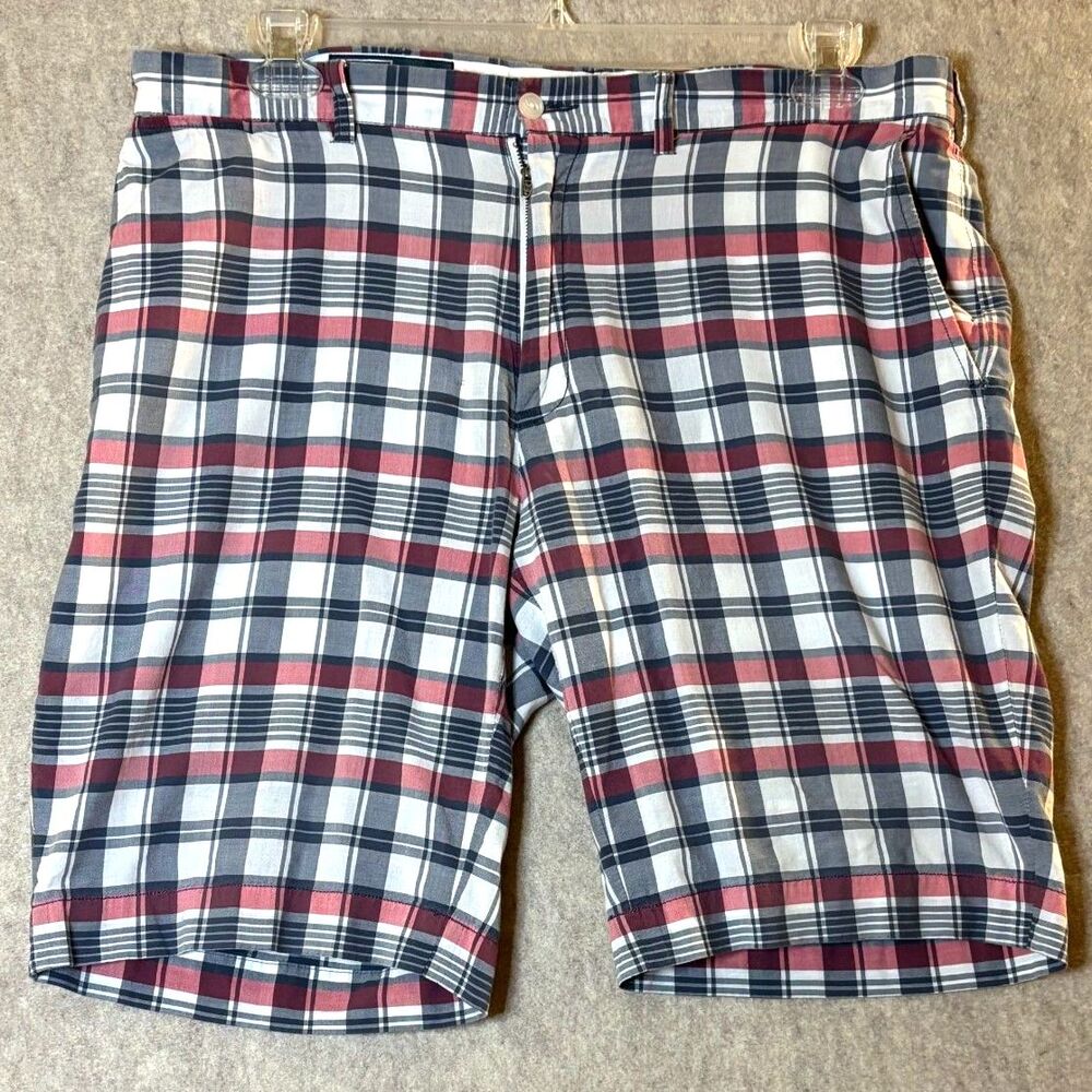 Vintage Y2K Polo Ralph Lauren Men’s 38 Plaid Madras Cotton Shorts